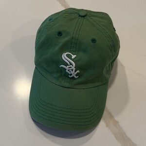 Chicago White Sox Kelly Green Baseball Cap with Embroidered Logo